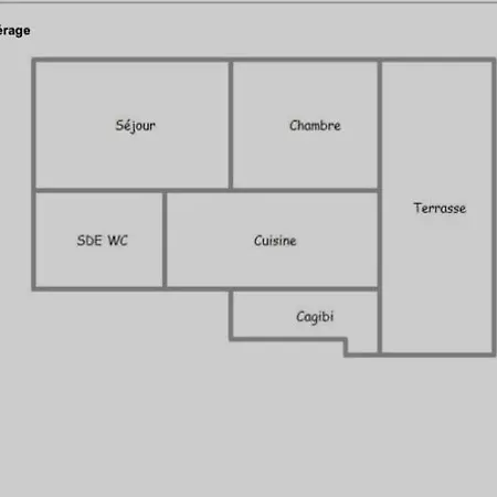 La Terrasse Apartmán Talence